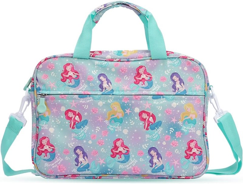 FunnyWin Kids Tablet Bag for Boy Girl Toddler Carrying Tablet Sleeve Carrying with Handle Shoulder Strap 13 inch - Image 1